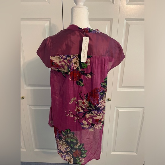 Soft Surroundings Bouquet of Roses Tunic - Picture 7 of 8